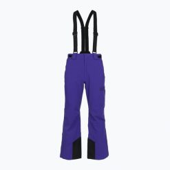 Spodnie narciarskie męskie EA7 Emporio Armani Ski Kitzbuhel Protectum7. Niebieskie spodnie materiałowe męskie EA7 Emporio Armani, bez wzorów, z elastanu. Za 1,049.00 zł.