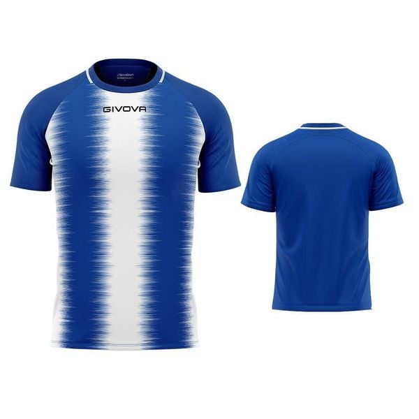 Koszulka Sportowa Givova Stripe XL - Oddychająca i Trwała. Białe bluzki sportowe damskie Givova, xl, z poliesteru, bez kołnierzyka, bez ramiączek. Za 181.99 zł.