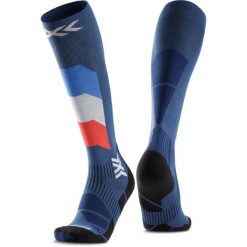 Skarpety narciarskie X-Socks Ski Perform Patriot France OTC Blue. Białe skarpetki damskie X-Socks, bez wzorów. W wyprzedaży za 76.00 zł.