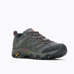 Buty Merrell Moab 3 Goretex trekkingowe szare. Szare buty trekkingowe męskie MERRELL, z gore-texu, bez zapięcia, trekkingowe, gore-tex. Za 666.10 zł.