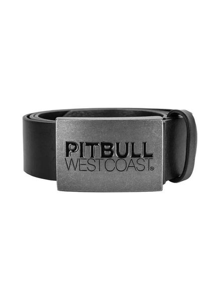 Pasek męski Pitbull skórzany TNT. Czarne paski męskie PITBULL, bez wzorów, ze skóry. Za 99.00 zł.