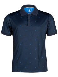 Halti Funkcyjna koszulka polo "Birdie" w kolorze granatowym rozmiar: XS. Niebieskie koszulki polo męskie Halti, xs, bez wzorów, z materiału, bez ramiączek. Za 100.99 zł.
