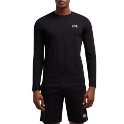 T-Shirt Core Identity Rozmiar M Czarny - 8NPT28PJVQZ-1200. Czarne koszulki męskie z długim rękawem EA7, m, z bawełny. Za 275.55 zł.