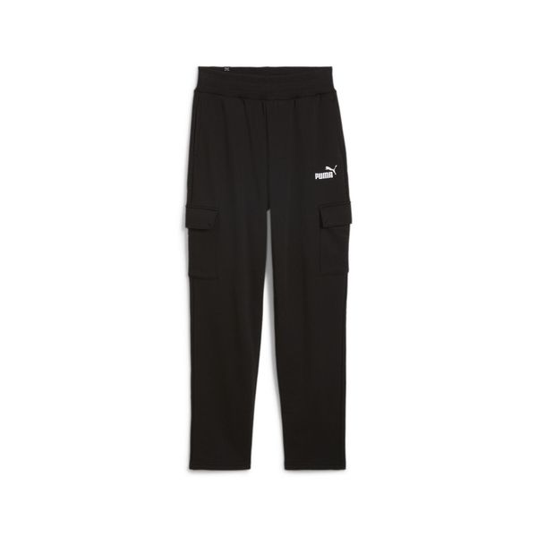 Puma Spodnie Ess+ Cargo Fl 68250201. Czarne spodnie dresowe damskie Puma, s. Za 158.99 zł.