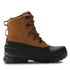 Śniegowce The North Face. Brązowe buty zimowe męskie The North Face, bez zapięcia. Za 599.99 zł.