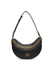 KARL LAGERFELD Torebka B3W30306 Czarny. Czarne torebki klasyczne damskie Karl Lagerfeld, bez wzorów, ze skóry, bez dodatków. Za 1,299.00 zł.
