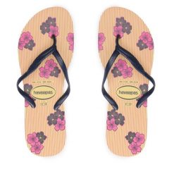 Japonki Havaianas. Klapki damskie Havaianas, bez wzorów, bez obcasa. Za 59.99 zł.