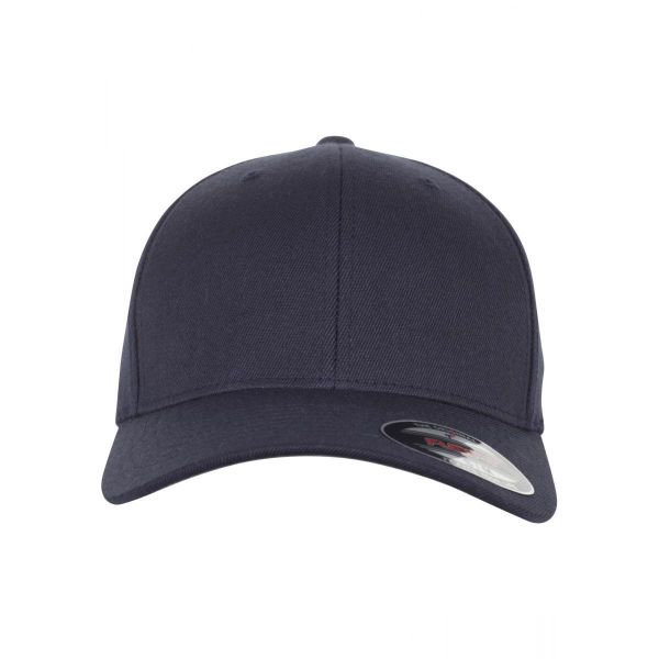 Czapka Flexfit wool blend. Czerwone czapki męskie FLEXFIT, bez wzorów, z materiału, klasyczne. Za 88.60 zł.
