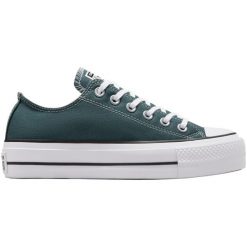 Buty sportowe Converse Chuck Taylor All Star Lift. Niebieskie buty sportowe na co dzień damskie Converse, bez wzorów. Za 490.00 zł.