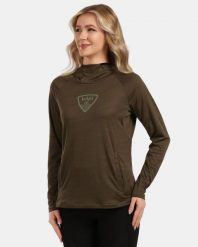 Damska bluza fitness Kilpi AILEEN-W. Zielone bluzy z kapturem damskie Kilpi. Za 292.95 zł.