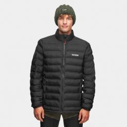 Kurtka trekkingowa męska Alpinus Nordend czarna. Czarne kurtki męskie Alpinus, m, bez wzorów, sportowe, bez kaptura. Za 348.99 zł.