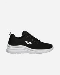 Obuwie sportowe damskie casual treningowe Arena Rise. Czarne buty sportowe na co dzień damskie Arena, bez wzorów, z materiału, na fitness i siłownię. Za 201.98 zł.