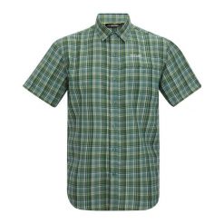 Męska Koszula Z Krótkim Rękawem Mindano Multi Check. Niebieskie koszule męskie Regatta, m, bez wzorów, z materiału, bez kołnierzyka, bez ramiączek. Za 128.99 zł.