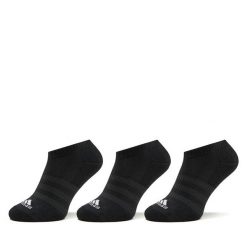 Skarpety krótkie adidas. Czarne skarpetki damskie Adidas, bez wzorów. Za 50.00 zł.