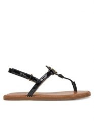 MICHAEL Michael Kors Sandały MK01394001 Czarny. Czarne sandały dziewczęce MICHAEL Michael Kors, ze skóry, bez zapięcia. Za 189.99 zł.