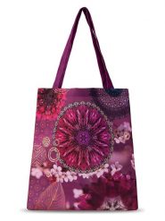 Hip Shopper bag "Aluna" w kolorze fioletowym - 45 x 40 cm rozmiar: 40x45 cm. Różowe shopper bag damskie Hip, bez wzorów, z materiału, na ramię, bez dodatków. Za 57.06 zł.