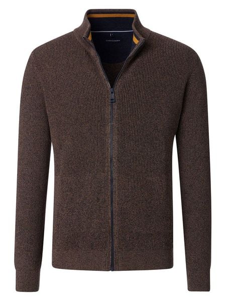 CASAMODA Kardigan w kolorze brązowym rozmiar: 5XL. Brązowe kardigany męskie CASAMODA, xl, bez wzorów, bez kołnierzyka. Za 169.67 zł.