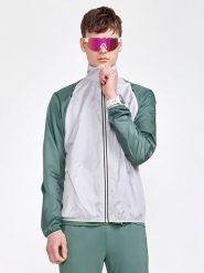 Craft Kurtka "Pro Hypervent" w kolorze szaro-zielonym do biegania rozmiar: S. Szare kurtki outdoor męskie Craft, s, bez wzorów, z materiału, bez kaptura. Za 140.53 zł.