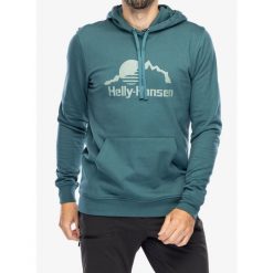 Bluza z kapturem męska Helly Hansen Nord Graphic Pullover Hoodie. Zielone bluzy z kapturem męskie Helly Hansen, m. Za 261.99 zł.