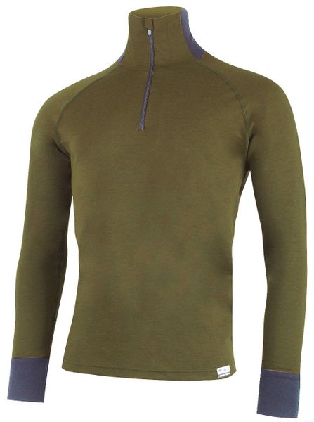 Męska bluza merino LEO. Czarne bluzy z kapturem męskie LASTING, m, z dzianiny. Za 901.55 zł.