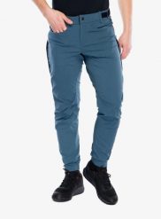 Spodnie rowerowe męskie Mons Royale Diversion Merino Trail Pants. Niebieskie spodnie materiałowe męskie Mons Royale, bez wzorów, z materiału, klasyczne, z standardowym stanem. Za 593.99 zł.