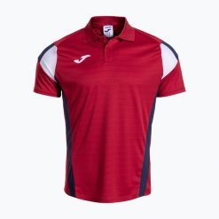 Koszulka męska Joma Montreal. Czerwone t-shirty sportowe męskie Joma, l, z materiału, bez ramiączek, na fitness i siłownię. Za 264.00 zł.