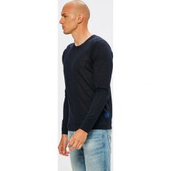 Scotch & Soda - Sweter. Niebieskie swetry męskie Scotch & Soda, l, bez wzorów, z bawełny, bez kołnierzyka. W wyprzedaży za 279.90 zł.