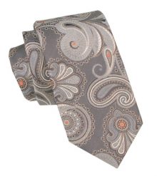Krawat Męski - Alties - Odcienie Beżów, Motyw w Duże Kwiaty. Krawaty i muchy męskie Alties, bez wzorów, z tkaniny, eleganckie. Za 49.00 zł.