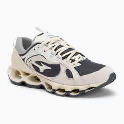 Buty Mizuno Wave Prophecy Βeta 2 dark shadow/white/snow white. Szare buty trekkingowe męskie Mizuno, bez zapięcia, trekkingowe, mizuno wave. Za 709.99 zł.