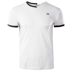 T-shirt Męski Liberos. Białe t-shirty męskie MARTES ESSENTIALS, l, bez wzorów, z materiału, bez kołnierzyka. Za 65.99 zł.