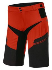 Protective Szorty kolarskie "Life is wild" w kolorze czarno-czerwonym rozmiar: XXL. Czarne szorty męskie Protective, bez wzorów, z materiału. Za 149.95 zł.