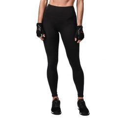 Legginsy damskie STRONG ID Essential. Czarne legginsy damskie STRONG ID, m, bez wzorów, na fitness i siłownię. Za 179.99 zł.