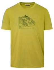 Koszulka funkcyjna M Tekoa T-Shirt III. Zielone t-shirty męskie Vaude, na lato, m, bez wzorów, z materiału, bez kołnierzyka. Za 253.25 zł.