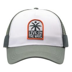 Męska Czapka Z Daszkiem Mayle. Białe czapki męskie AQUAWAVE, bez wzorów. Za 61.99 zł.