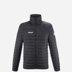 Kurtka puchowa męska MILLET Evole Light 700 Jkt M. Czarne kurtki męskie Millet, m, bez wzorów, z materiału, z kapturem. Za 659.00 zł.