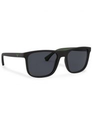 Emporio Armani Okulary przeciwsłoneczne 0EA4129 504287 Czarny. Czarne okulary przeciwsłoneczne męskie Emporio Armani, z syntetyku. Za 569.00 zł.