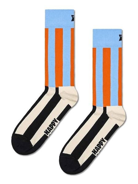 Happy Socks Skarpety "Striped" ze wzorem rozmiar: 36-40. Skarpetki męskie Happy Socks, bez wzorów, prążkowane. Za 35.02 zł.