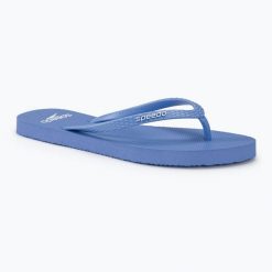 Japonki damskie Speedo Flip Flop. Niebieskie klapki damskie Speedo, bez wzorów, bez obcasa. Za 68.99 zł.