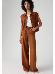 Levi's Dżinsy - Comfort fit - w kolorze brązowym rozmiar: W26/L33. Brązowe jeansy damskie Levi's, z podwyższonym stanem. Za 209.33 zł.