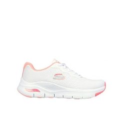 Buty damskie SKECHERS Arch Fit Infinity Cool. Białe buty sportowe na co dzień damskie Skechers, bez wzorów. Za 319.99 zł.