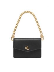 LAUREN RALPH LAUREN Torebka 432P11755002 Czarny. Czarne torebki klasyczne damskie Lauren Ralph Lauren, bez wzorów, ze skóry, bez dodatków. Za 579.99 zł.