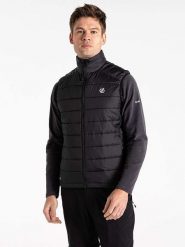 Dare 2b Kamizelka pikowana "TouringII" w kolorze czarnym rozmiar: M. Czarne kamizelki męskie Dare 2b, m. Za 163.45 zł.