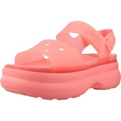 Buty CROCS 212651C Rose. Czerwone obuwie trekkingowe damskie Crocs. Za 289.99 zł.