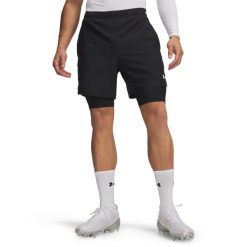Under Armour Męskie Szorty 2-w-1 Vanish Woven 2.0 6013950. Białe szorty sportowe męskie Under Armour, m, z materiału, na fitness i siłownię. Za 265.35 zł.