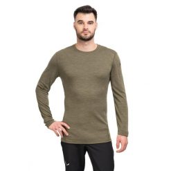 Koszulka termoaktywna męska Smartwool Classic Thermal Merino Base Layer Crew. Czarne bielizna termoaktywna męska Smartwool, m, bez wzorów. Za 695.74 zł.