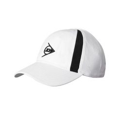 Czapka sportowa z daszkiem Dunlop Performance Cap. Białe czapki męskie Dunlop, na jesień, bez wzorów, sportowe. Za 52.00 zł.