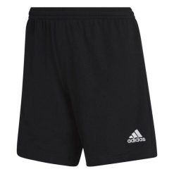 Spodenki do piłki nożnej damskie adidas Entrada 22. Białe szorty damskie Adidas, bez wzorów, z poliesteru, sportowe. Za 59.09 zł.