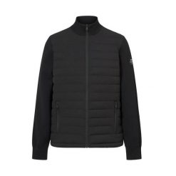 Kurtka ECOALF MERU HYBRID Czarny. Czarne kurtki męskie Ecoalf, bez wzorów, z tkaniny, bez kaptura. W wyprzedaży za 711.85 zł.