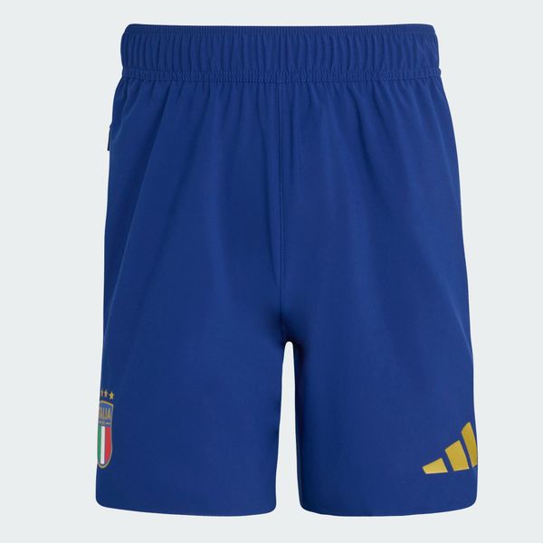 Szorty Włochy Tiro Travel. Niebieskie szorty męskie Adidas, xs, z elastanu, do piłki nożnej. Za 219.00 zł.