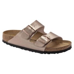 Damskie Zamszowe Sandały Arizona Z Metalicznymi Detalami. Czarne obuwie trekkingowe damskie Birkenstock. Za 657.99 zł.